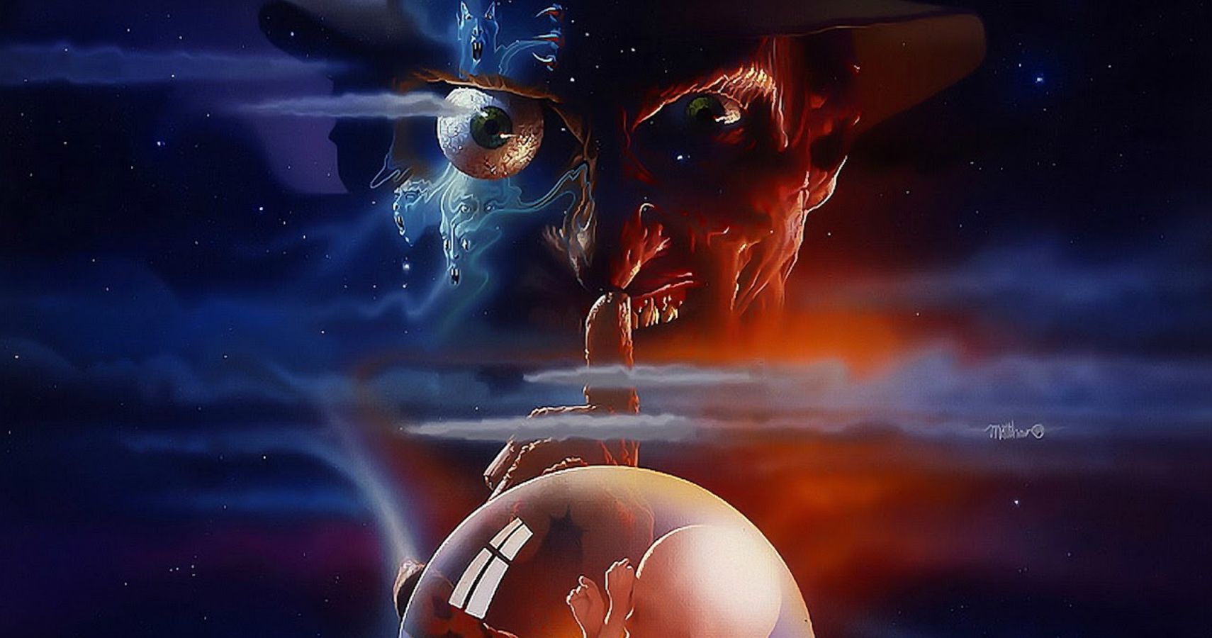 A Nightmare on Elm Street 5 The Dream Child Cropped Poster