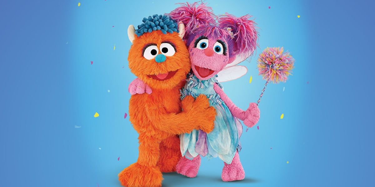 Abby and Rudy in Sesame Street