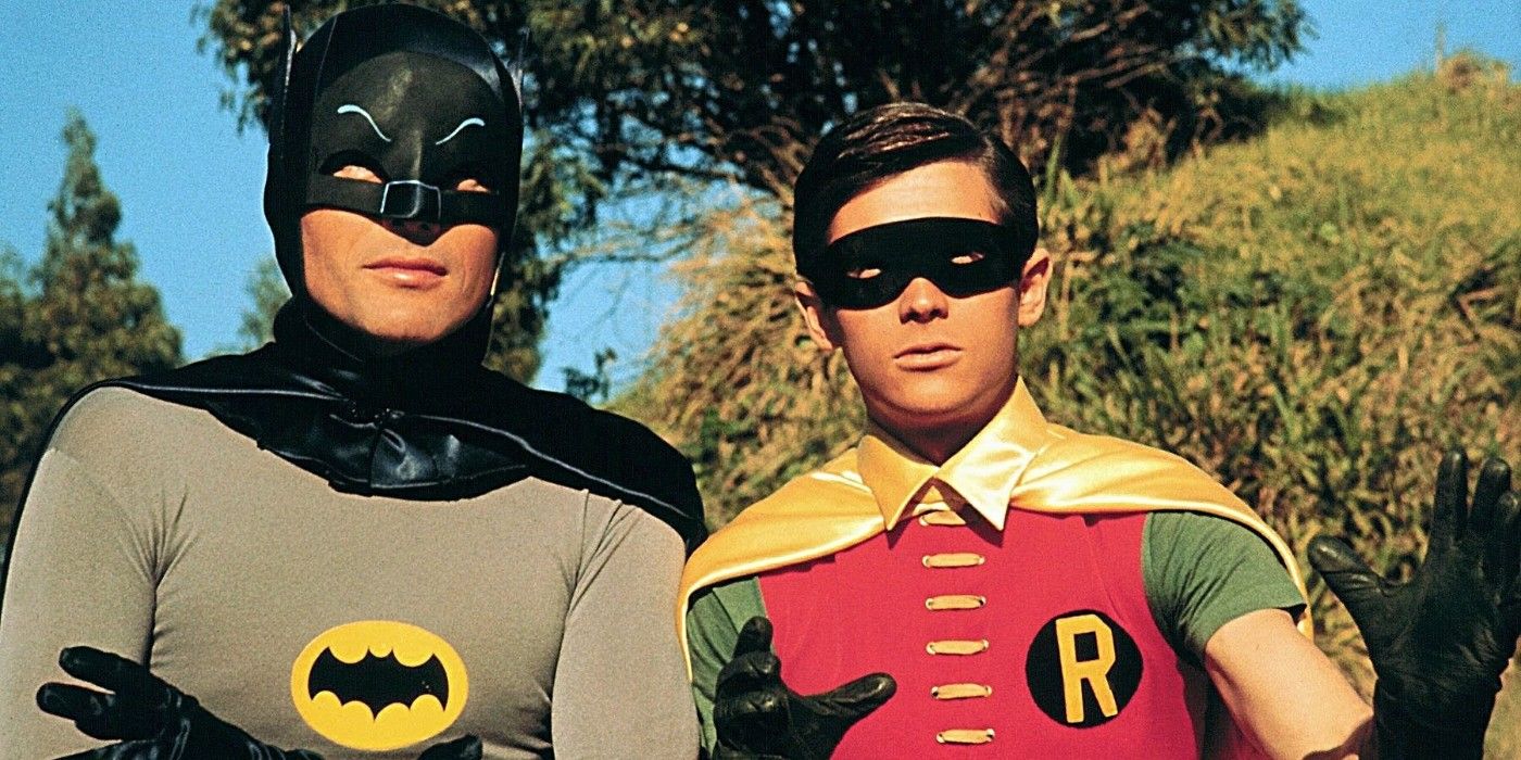 Adam West and Burt Ward in Batman from 1966