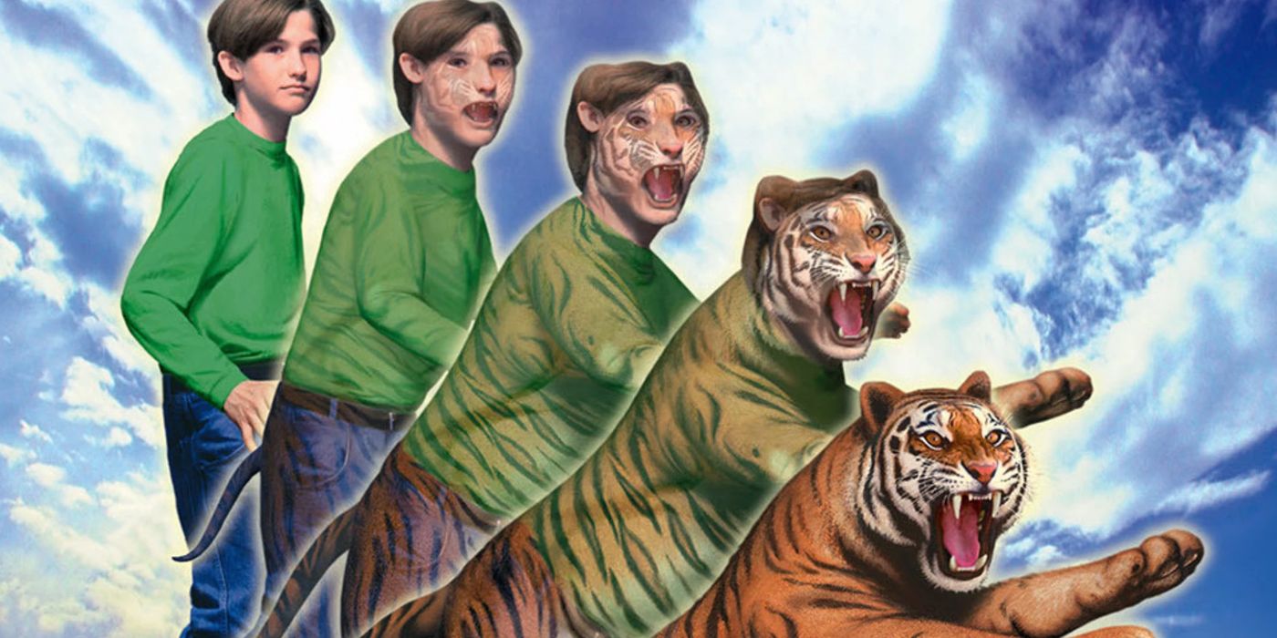 Animorphs transformation from human to tiger