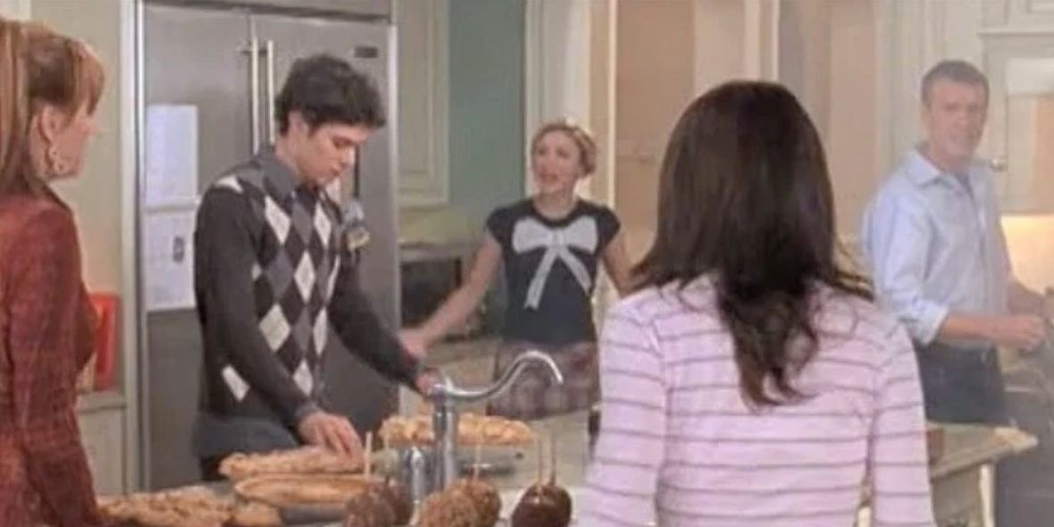 Anna And Summer Discover Seth Lying In The OC Season One Thanksgiving Episode