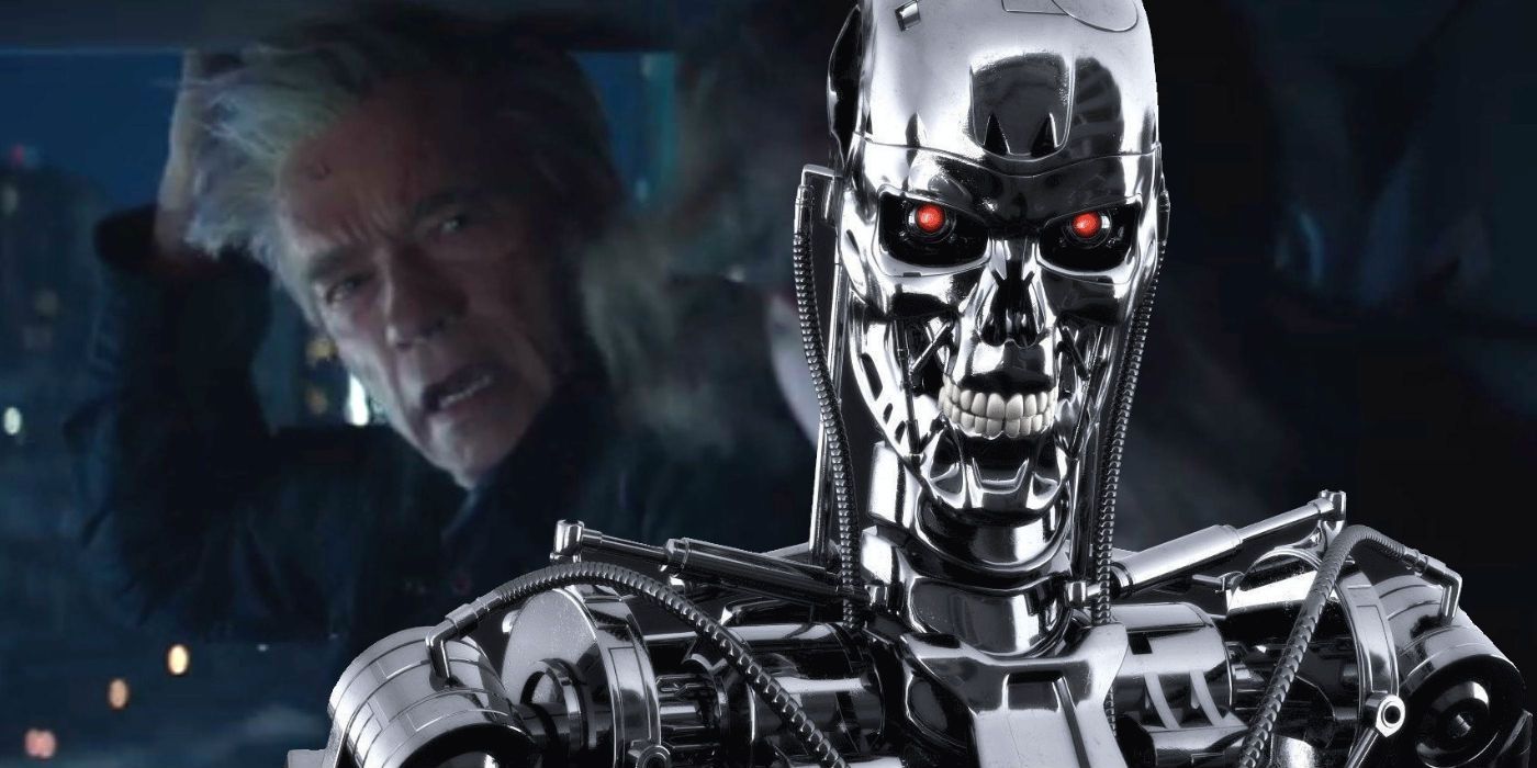 Arnold Schwarzenegger as Pops Guardian T-800 in Terminator Genisys