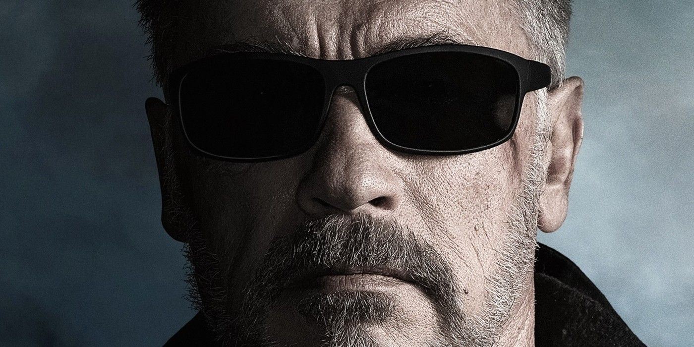 Arnold Schwarzenegger poster for Terminator Dark Fate