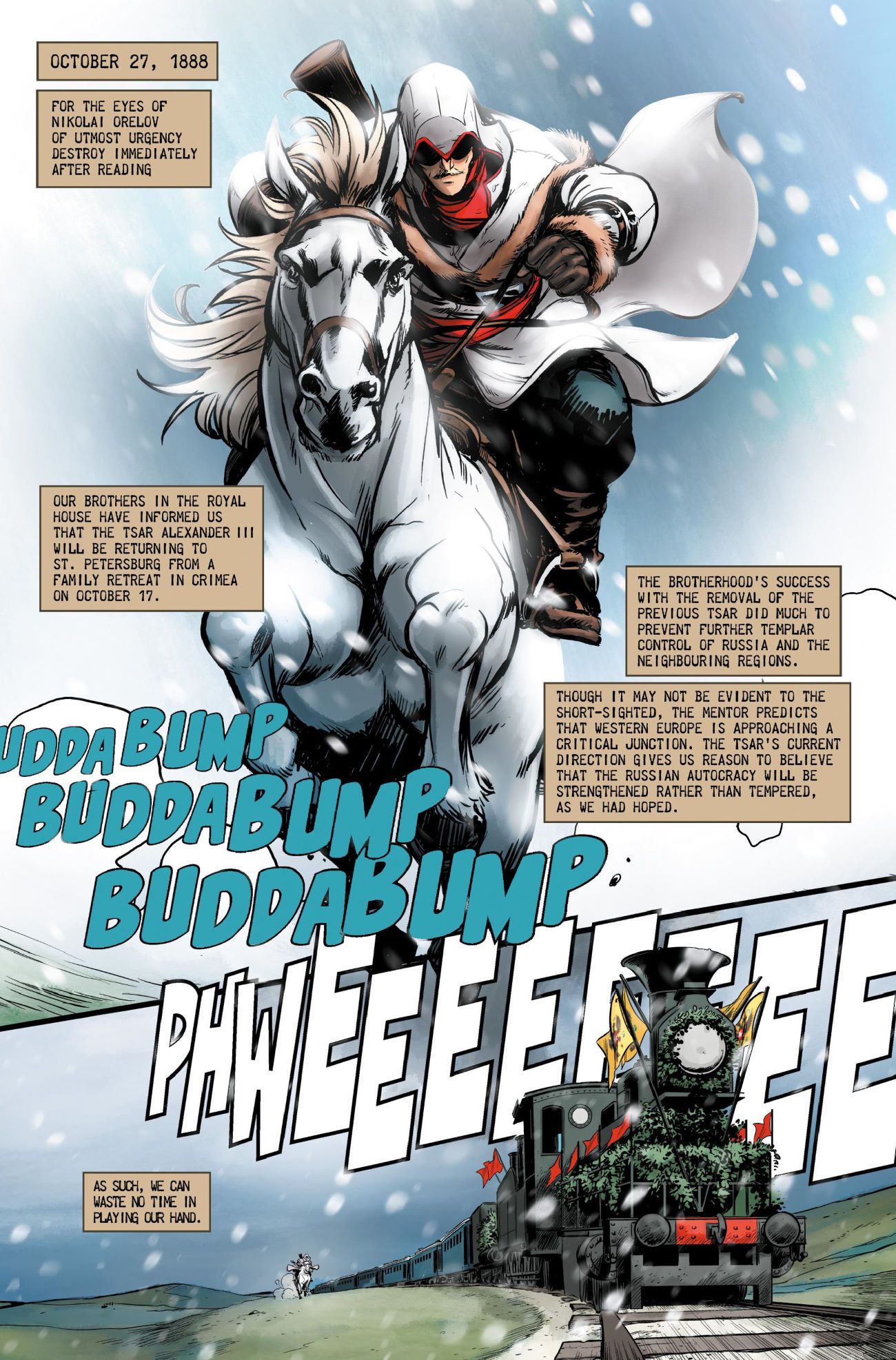 Assassins Creed Fall Chain Comic 1