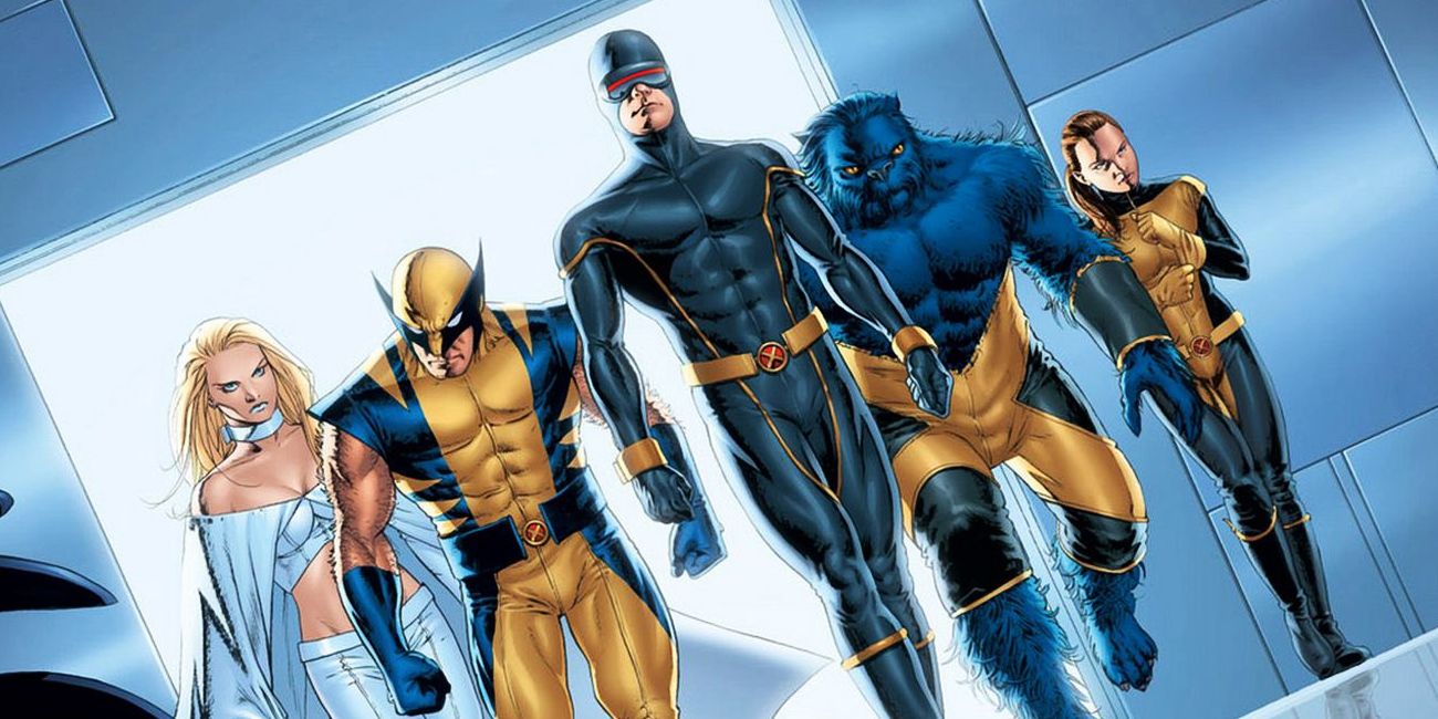 The X-Men assemble in Astonishing X-Men #1 comic.