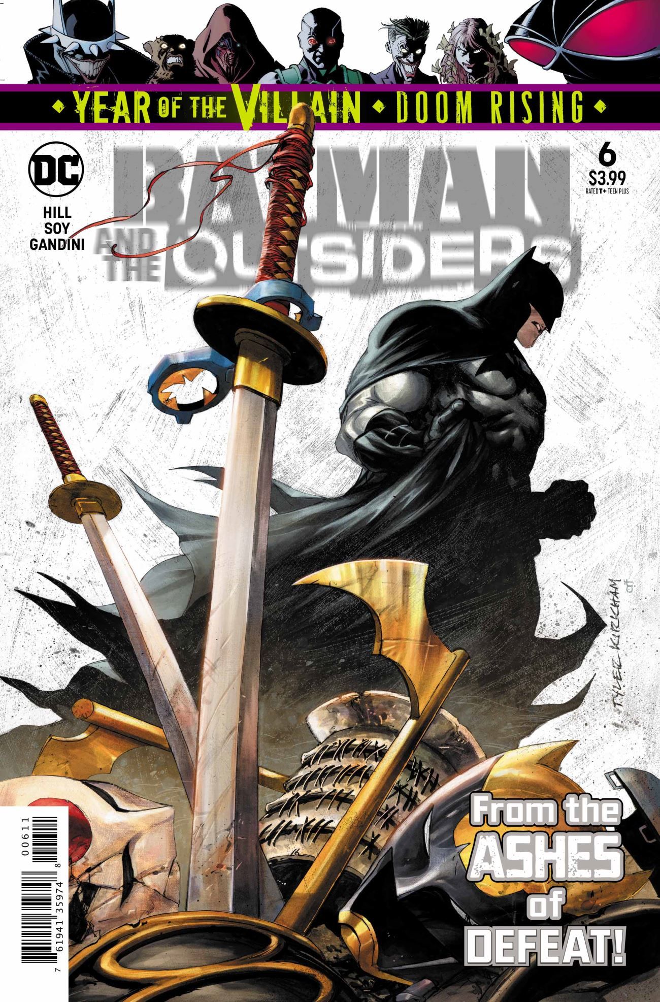 Batman Outsiders 6 Comic Cover