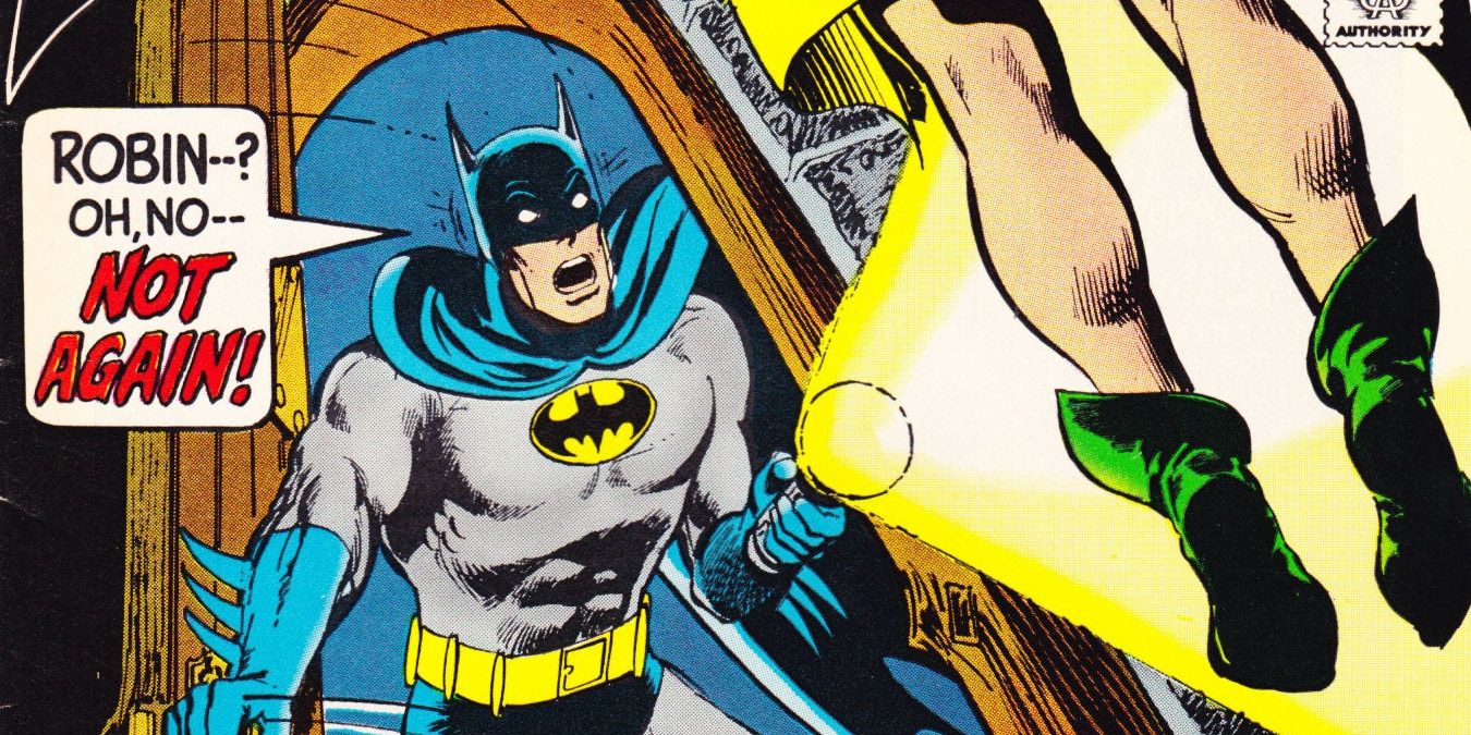 Batman Robin Hanging Comic