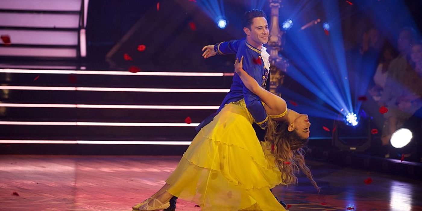 Beauty and the Beast Ally Brooke Dancing with the Stars