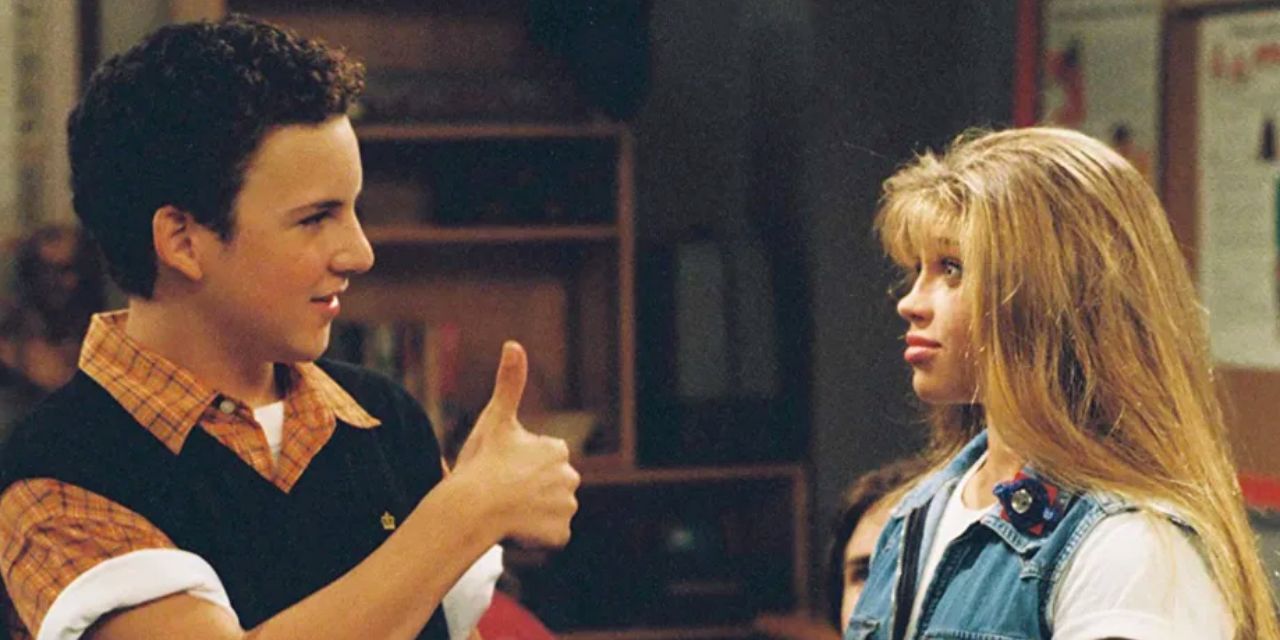 Ben Savage And Danielle Fishel In Boy Meets World