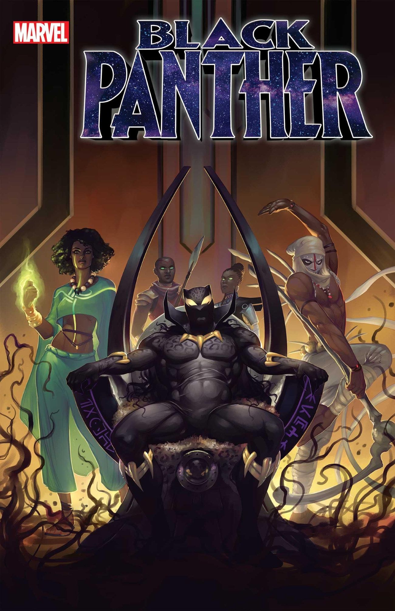 Black Panther 19 Venom King Comic Cover