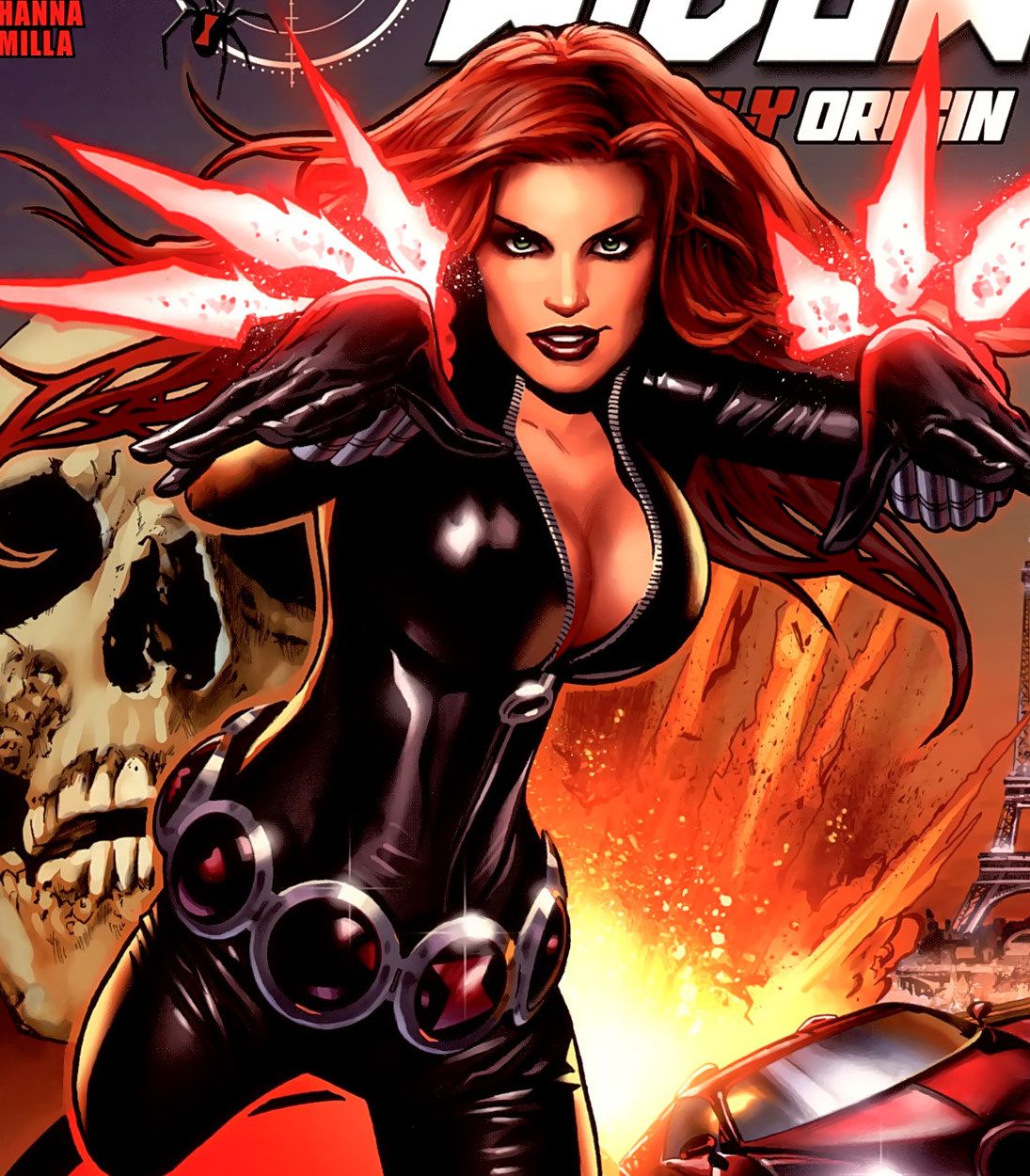 Black Widow Comic Cover Vertical