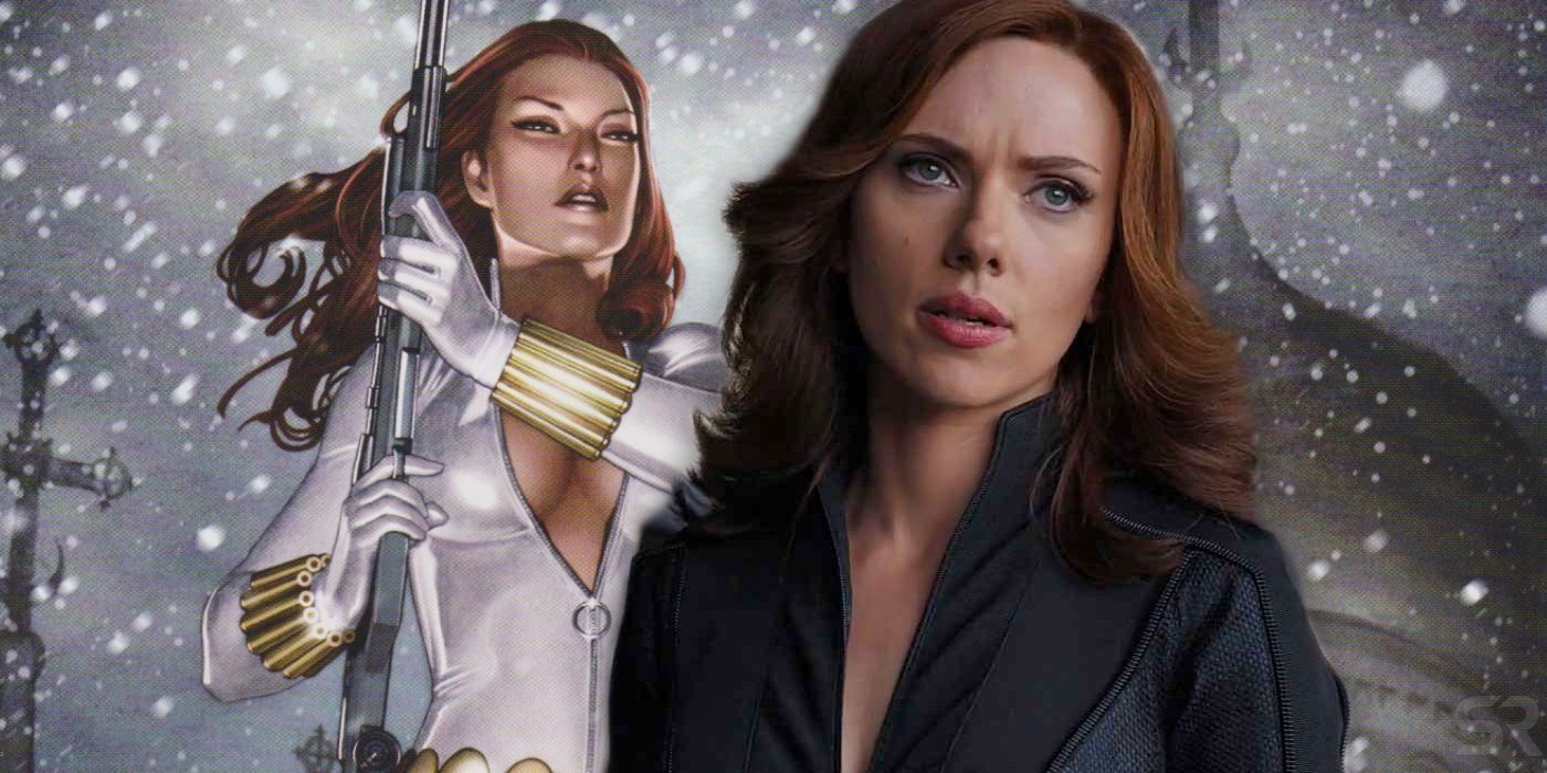 Black Widow White Suit