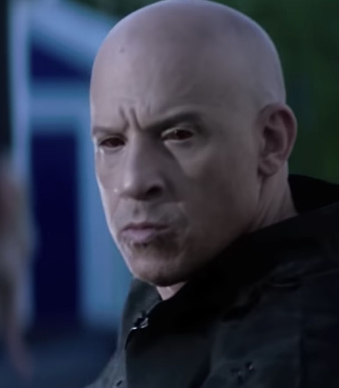 Vin Diesel in Bloodshot Trailer