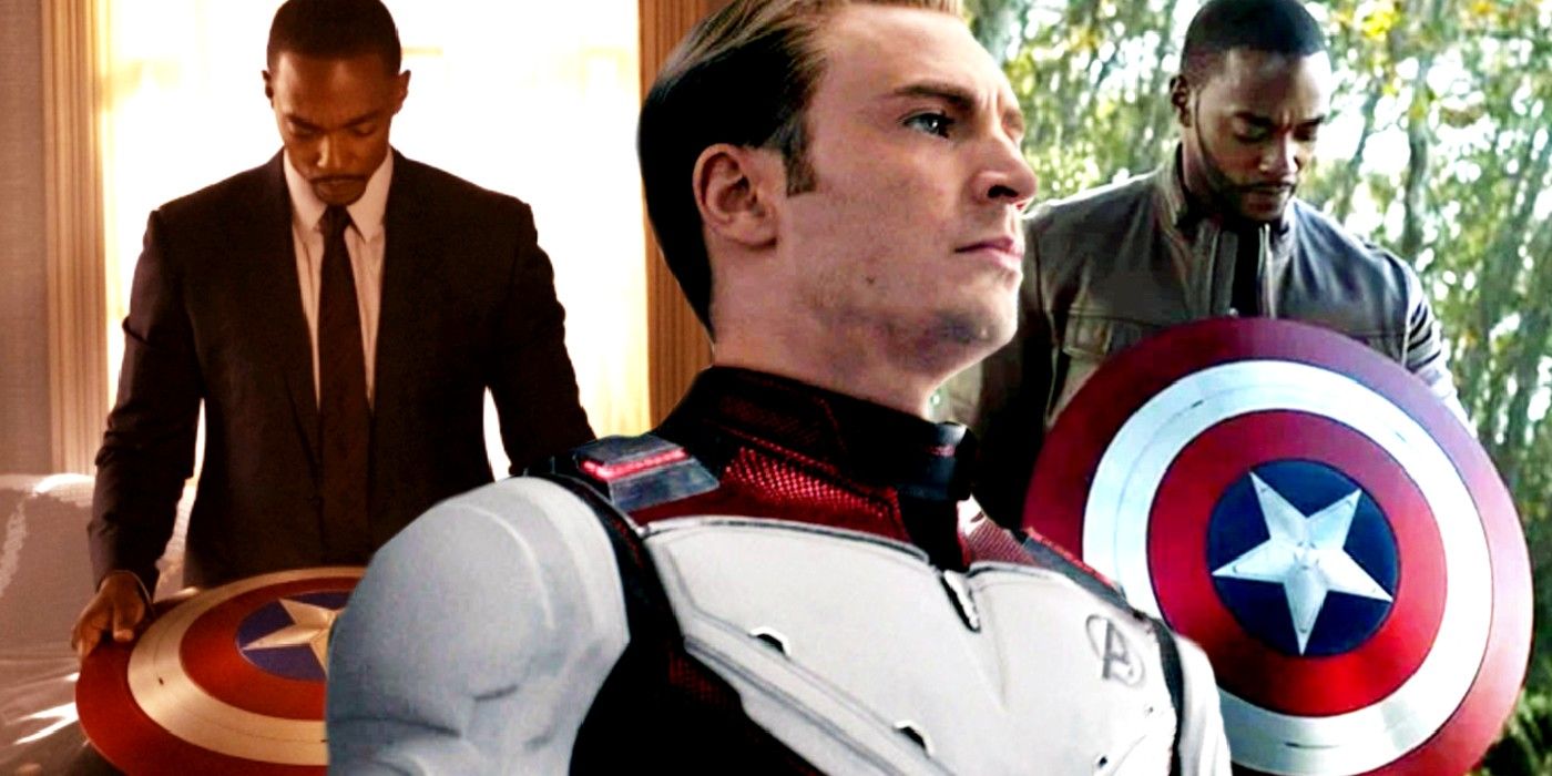 Captain America Steve Rogers Shield Sam Wilson Falcon