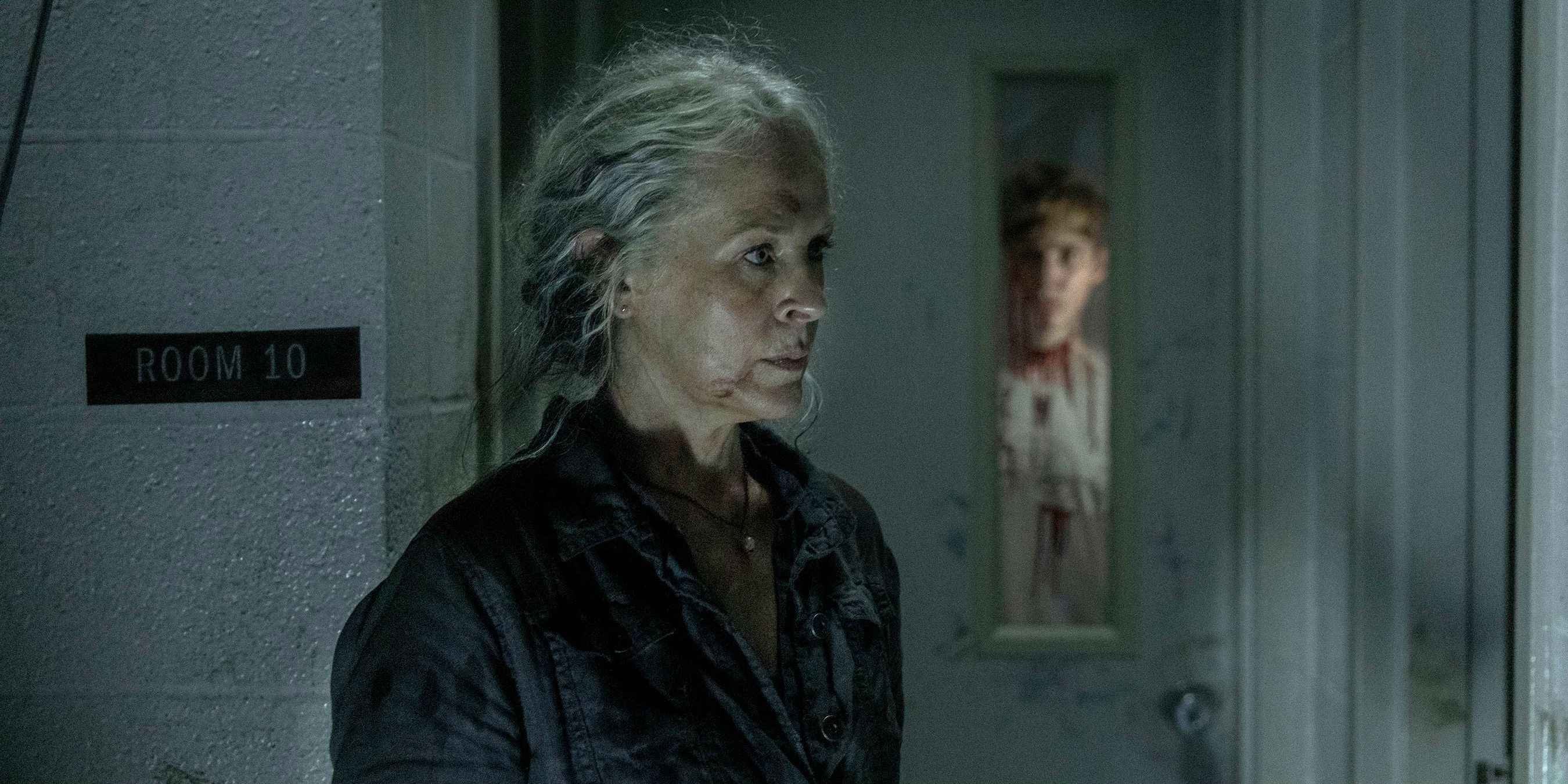 Carol hallucinates Henry on The Walking Dead season 10