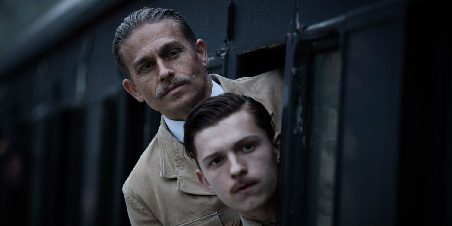 Charlie Hunnam and Tom Holland in the Lost City of Z