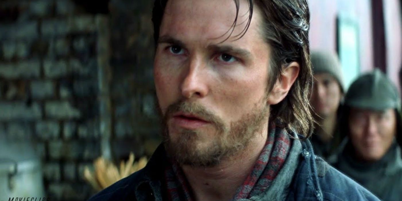 Christian Bale as Bruce Wayne in Batman Begins.