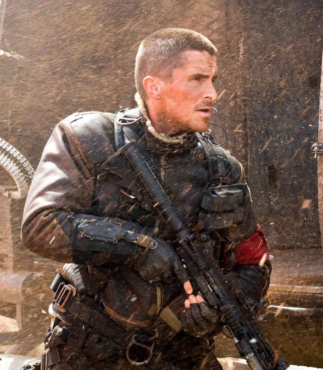 Christian Bale as John Connor in Terminator Salvation