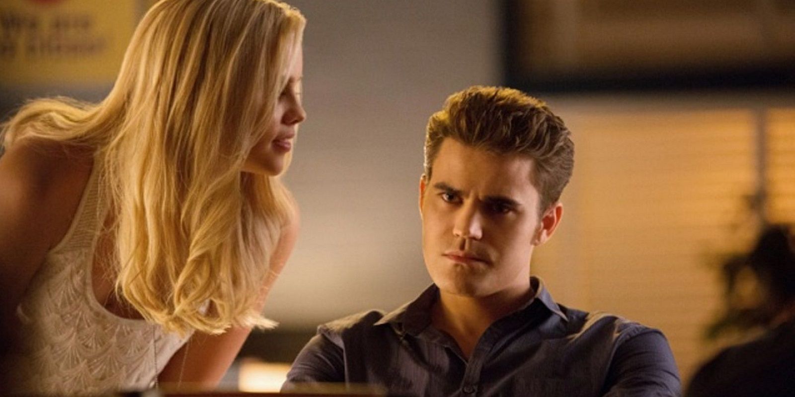 Rebekah with Stefan on The Vampire Diaries