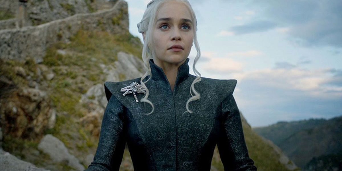Daenerys in Dragonstone in Game of Thrones