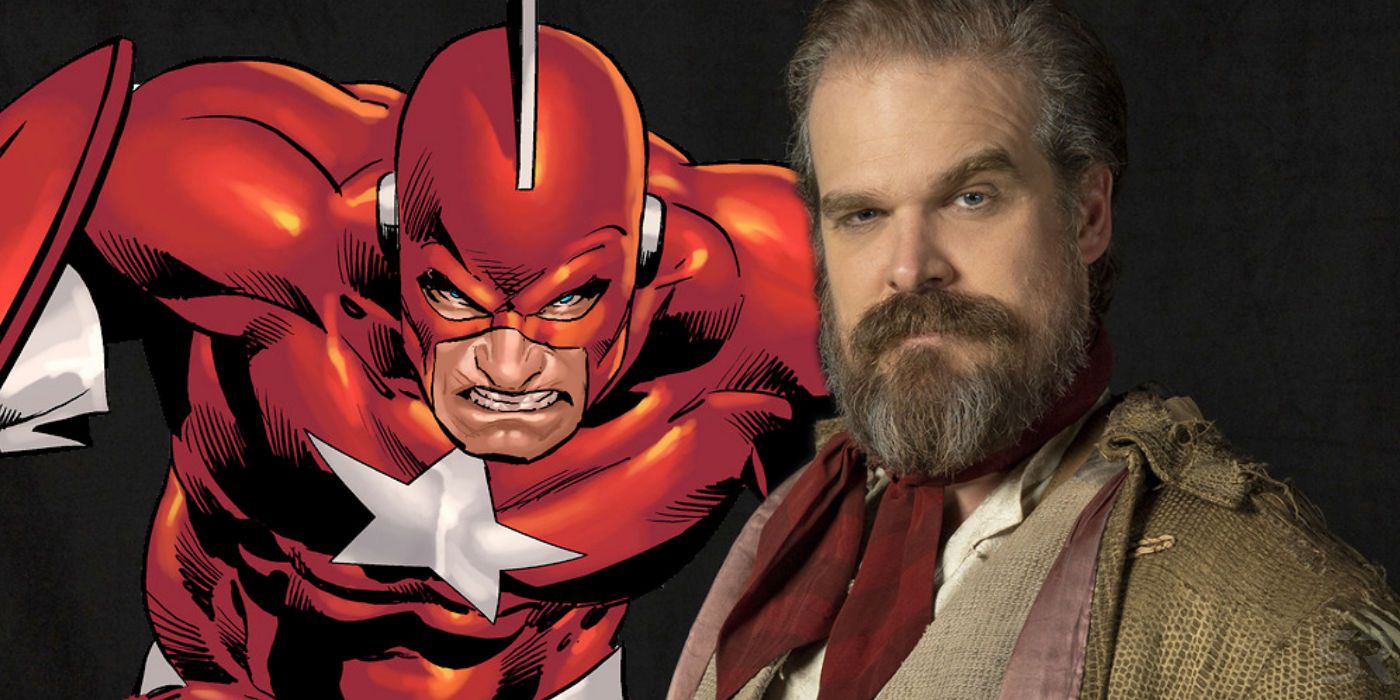David Harbour and Red Guardian