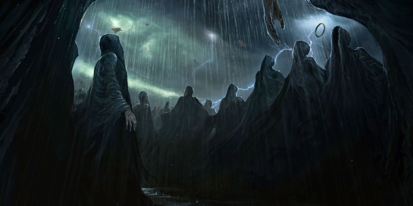 Dementors arrive at Quidditch Match