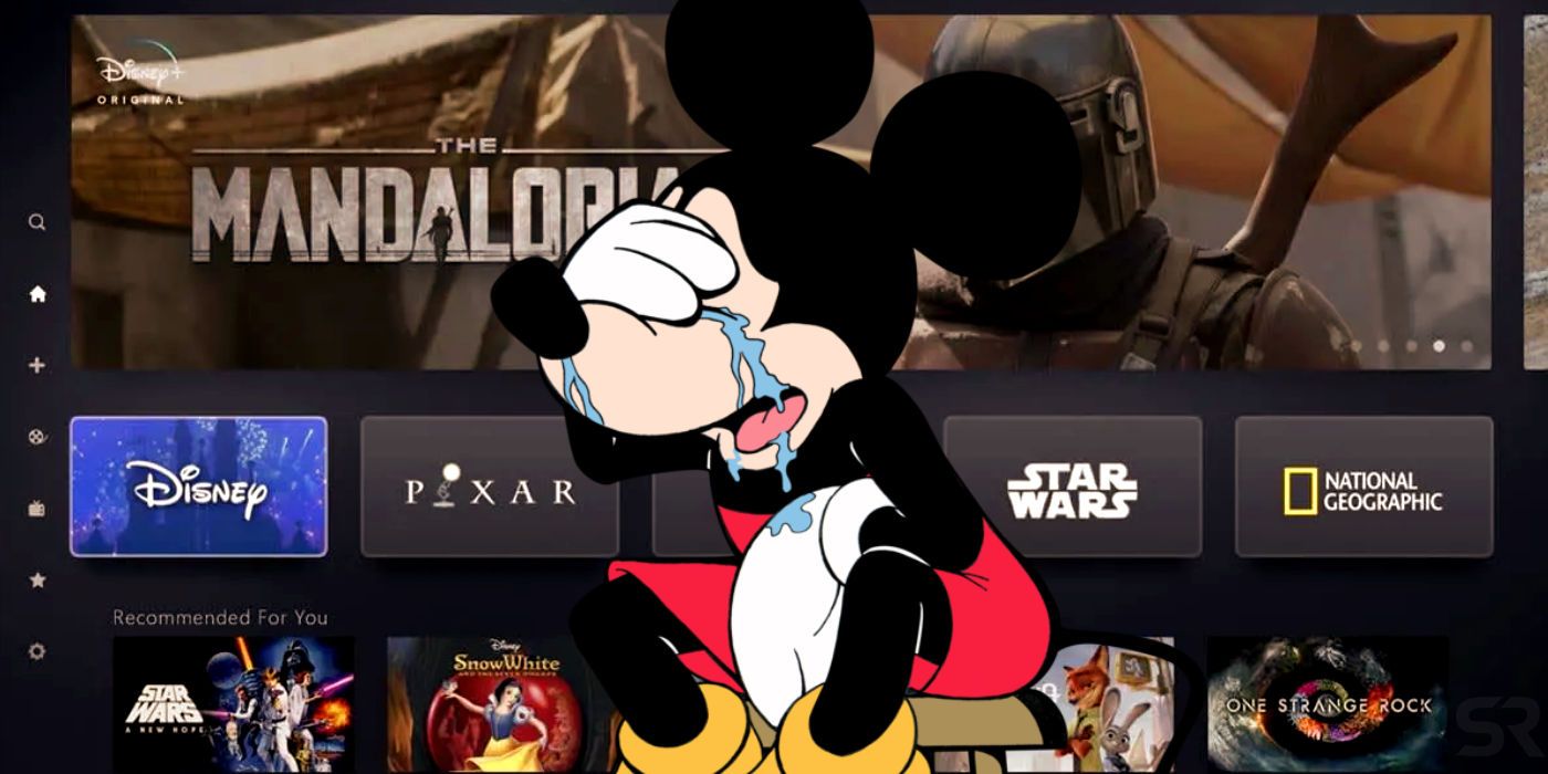 Disney+ and Sad Mickey