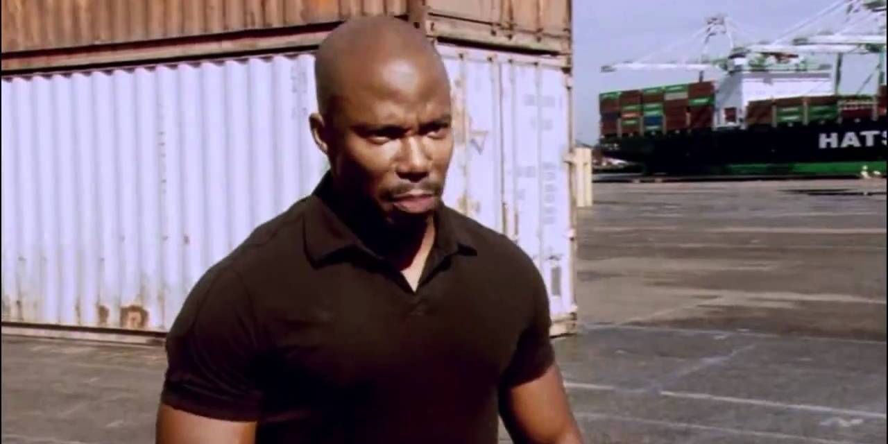 Doakes looks angry in Dexter.