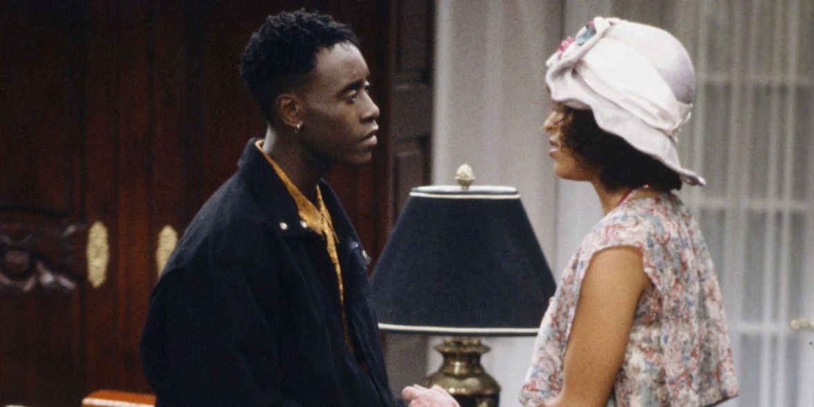 Don Cheadle and Karyn Parsons in The Fresh Prince of Bel-Air