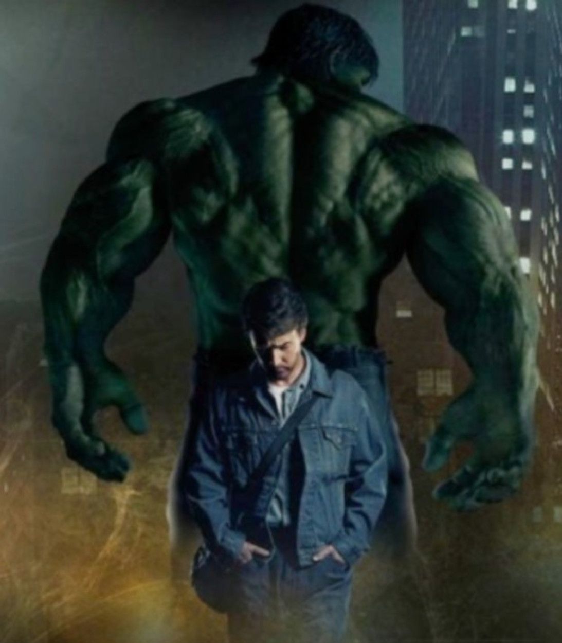 Edward Norton as the Incredible Hulk Poster Vertical