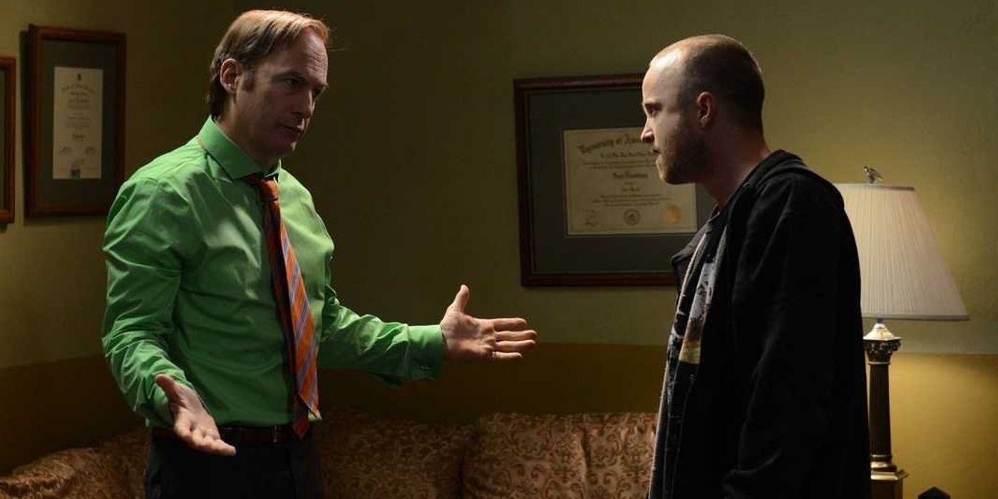 Saul and Jesse in Breaking Bad