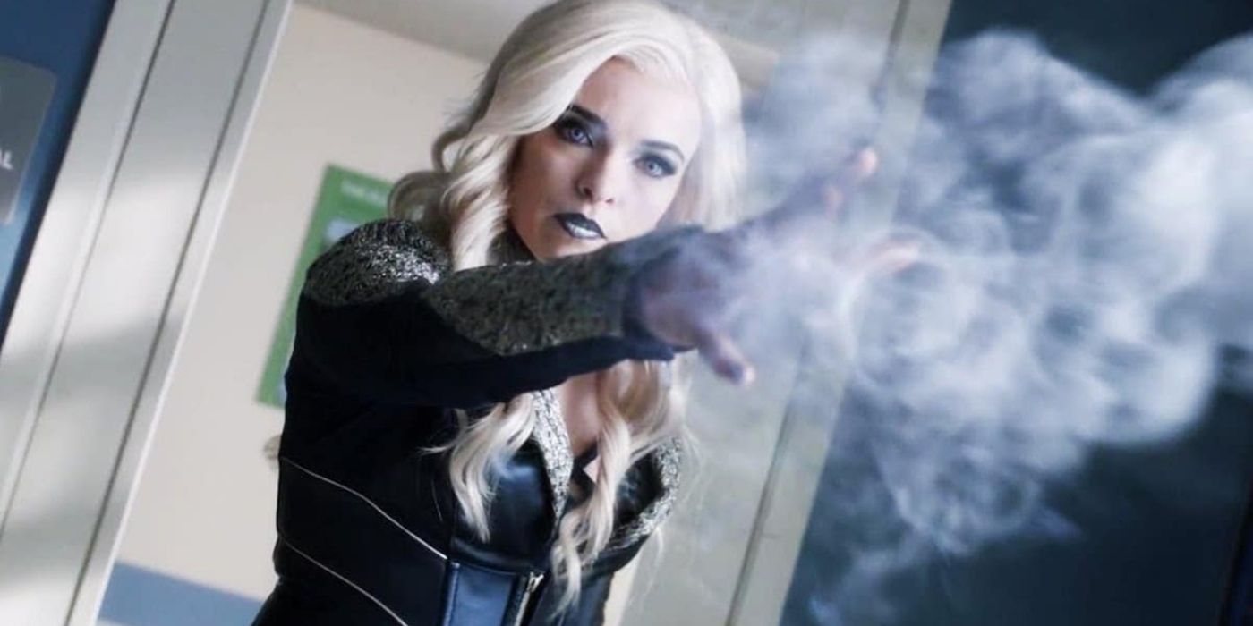 Killer Frost using her powers in The Flash