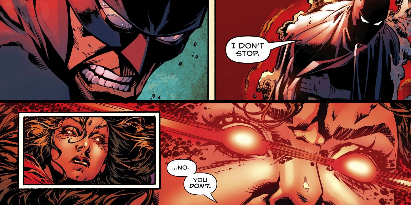 Evil Lois Lane Kills Batman Comic