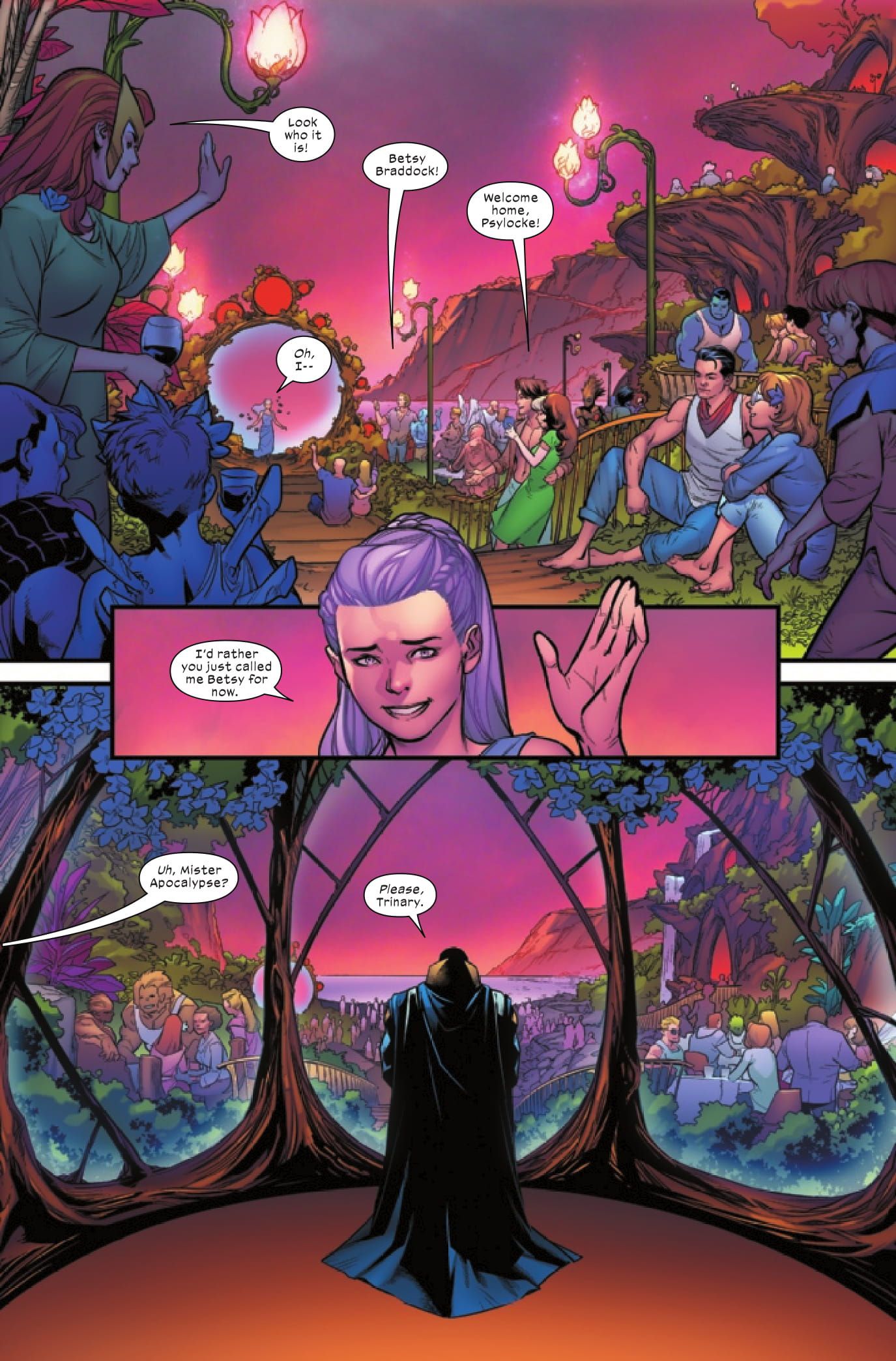 Excalibur X-Men Comic Preview 1
