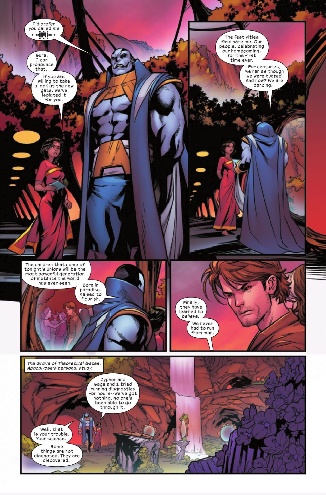 Excalibur X-Men Comic Preview 2