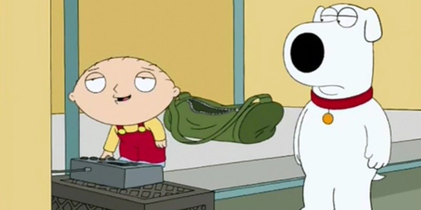 Family Guy Stewie Brian College