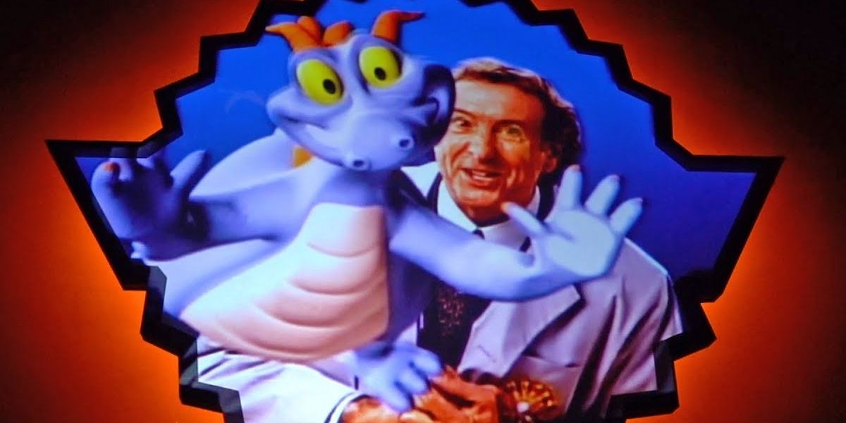Figment and Dr. Channing in Journey Into Imagination