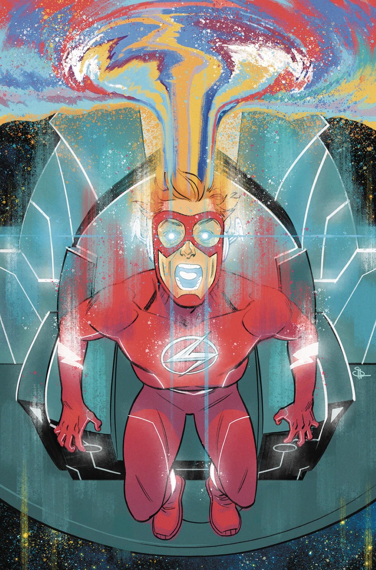 Flash Forward 5 Comic Cover Wally Chair