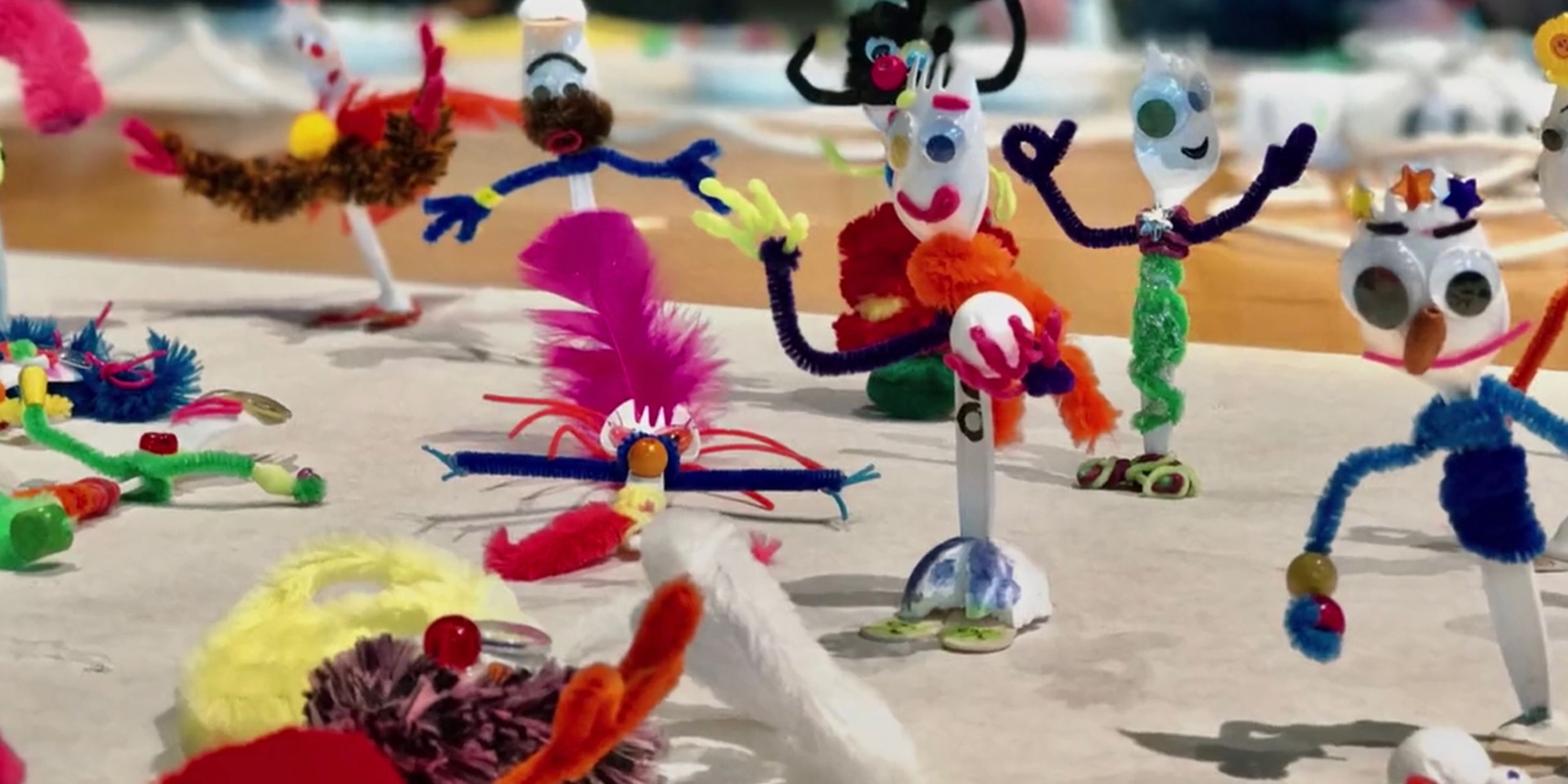 Forky Creations from Toy Story 4 BTS