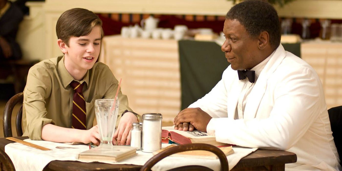 Freddie Highmore and Ving Rhames in Master Harold And The Boys