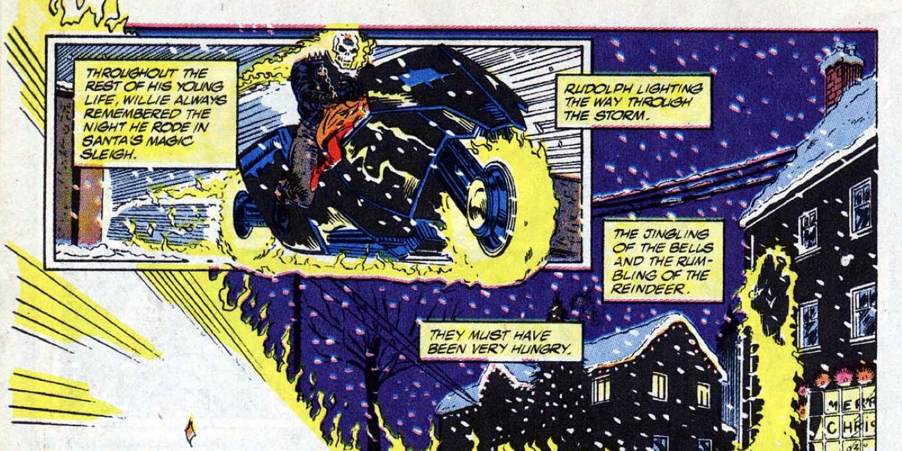 Ghost Rider Christmas Comic Story