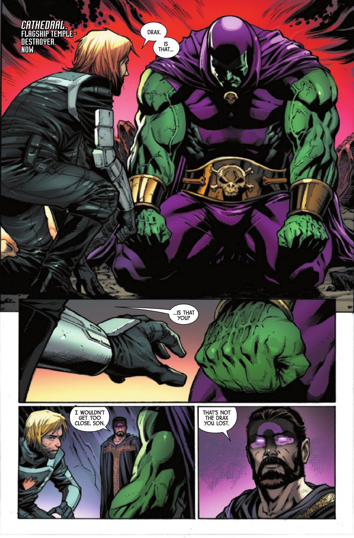 Guardians Galaxy Comic Drax Preview 1