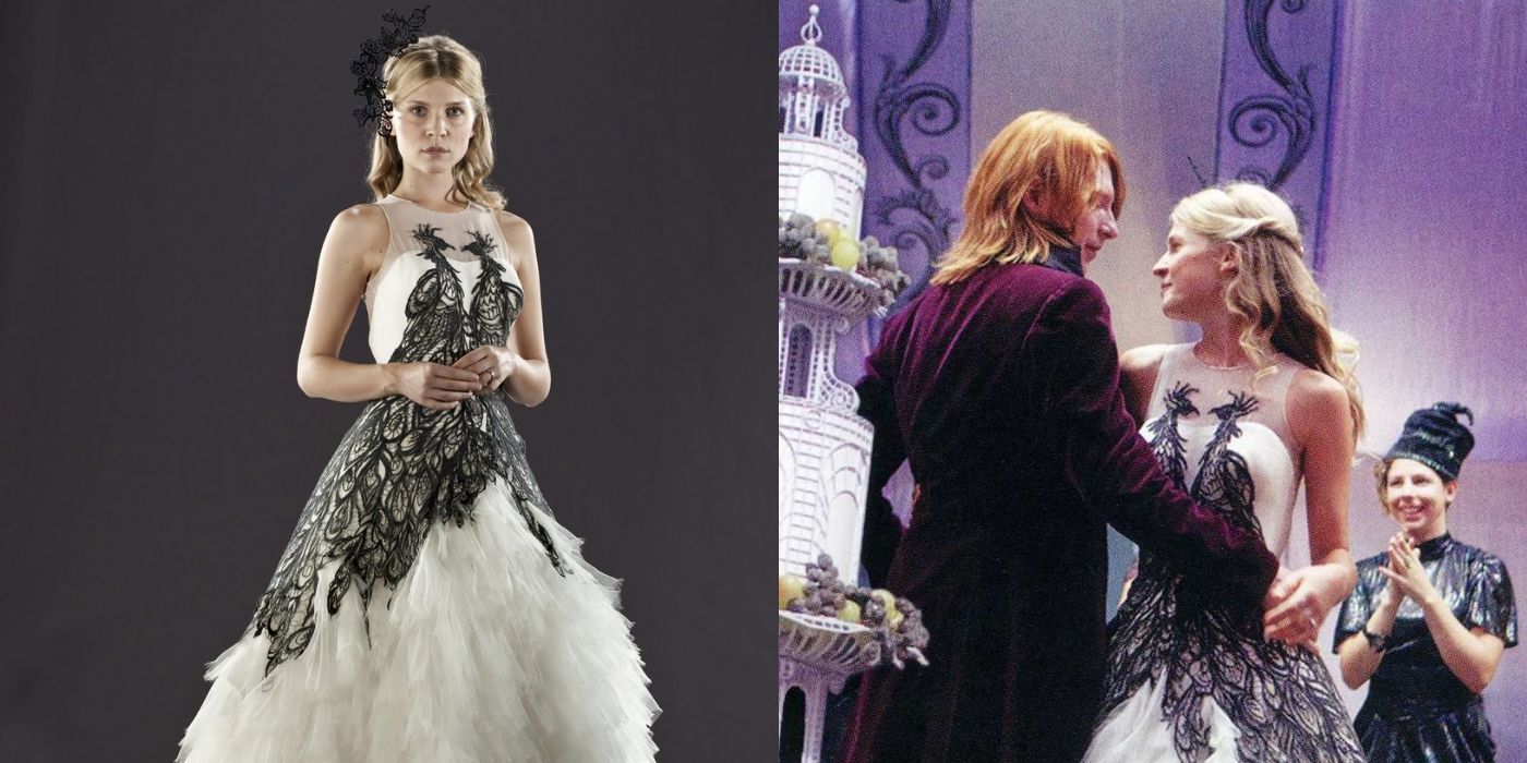 Fleur Delacour's Wedding Dress in Harry Potter 