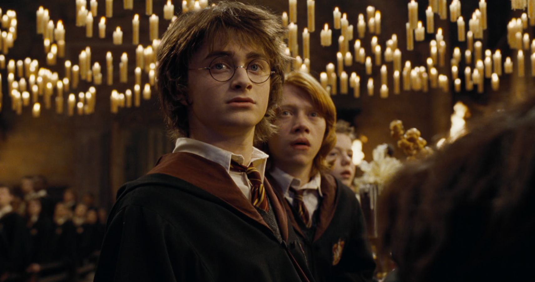 Harry and Ron in Goblet Of Fire.