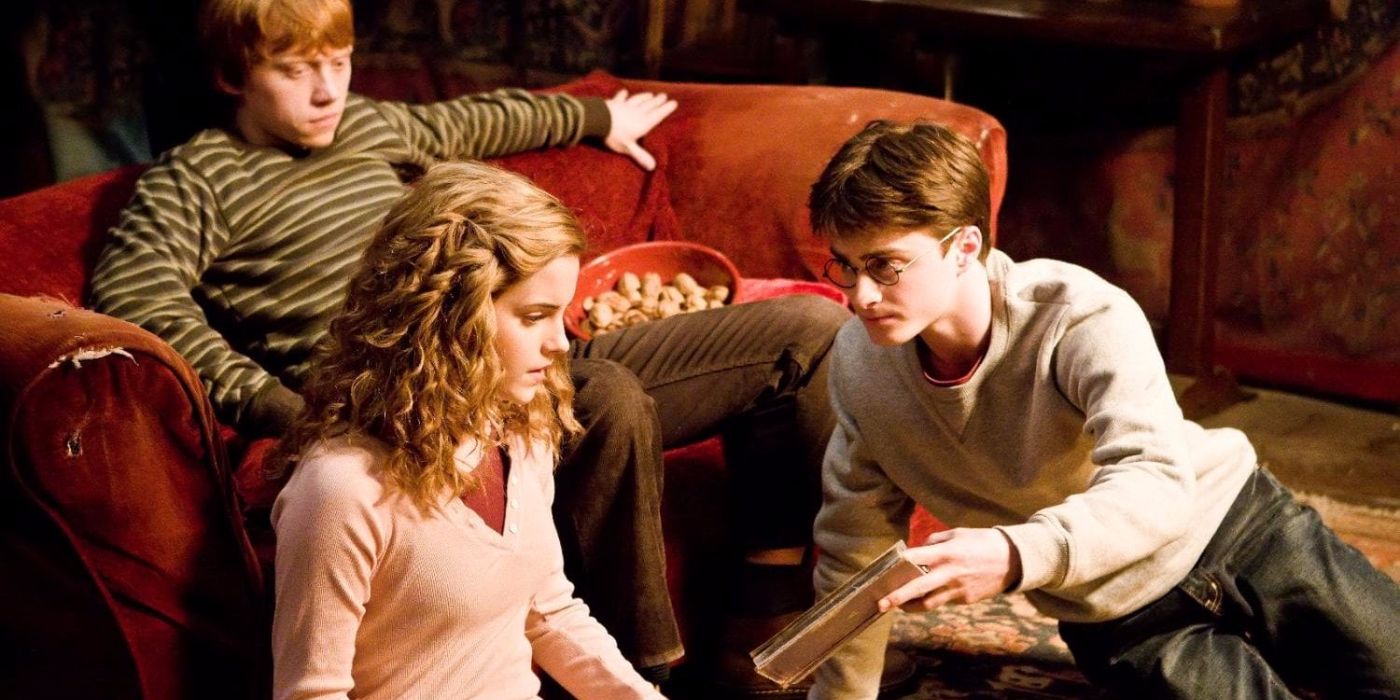Ron Harry Hermione Half Blood Prince