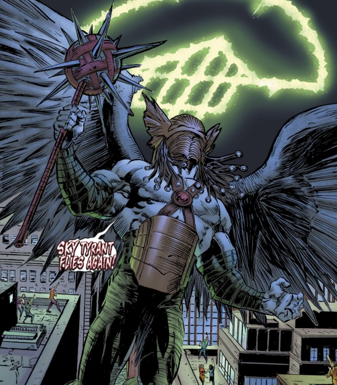 Hawkman Sky Tyrant Vertical