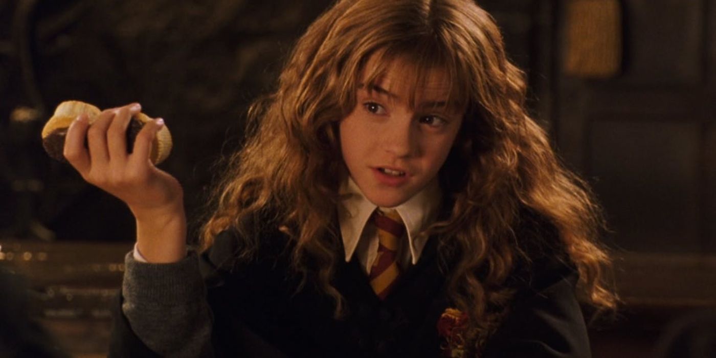 Hermione talking in Chamber of Secrets