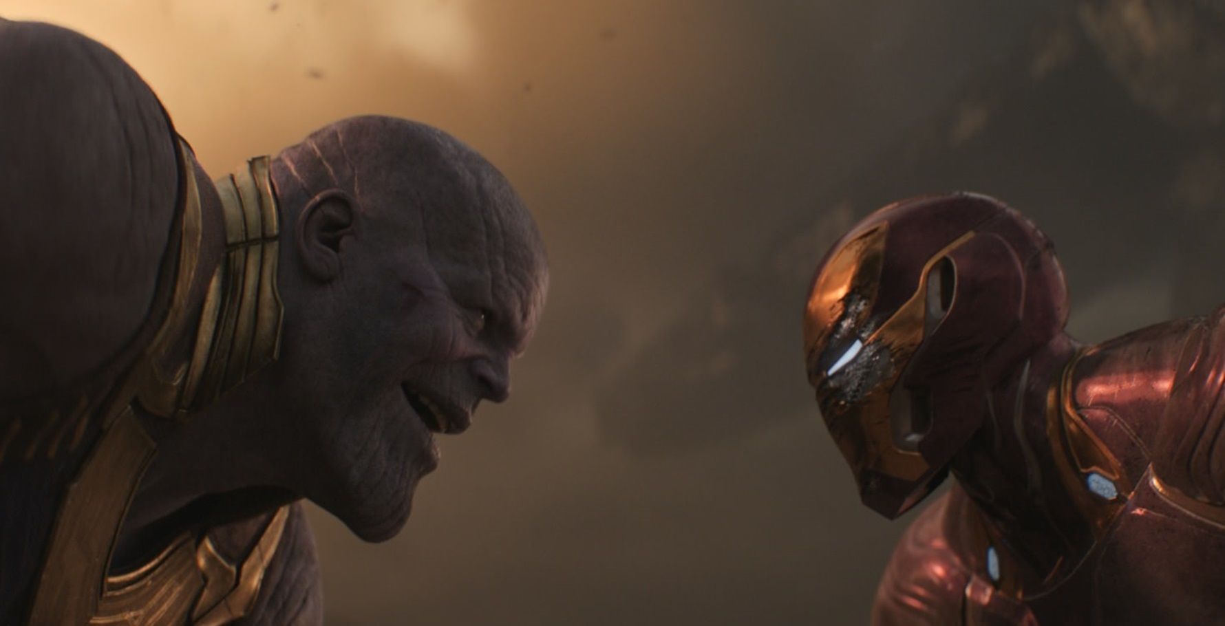 Tony vs Thanos