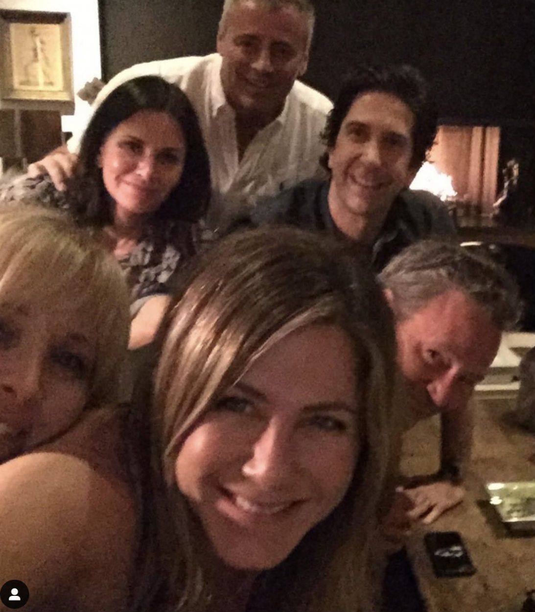 Jennifer Aniston Instagram Friends Reunion