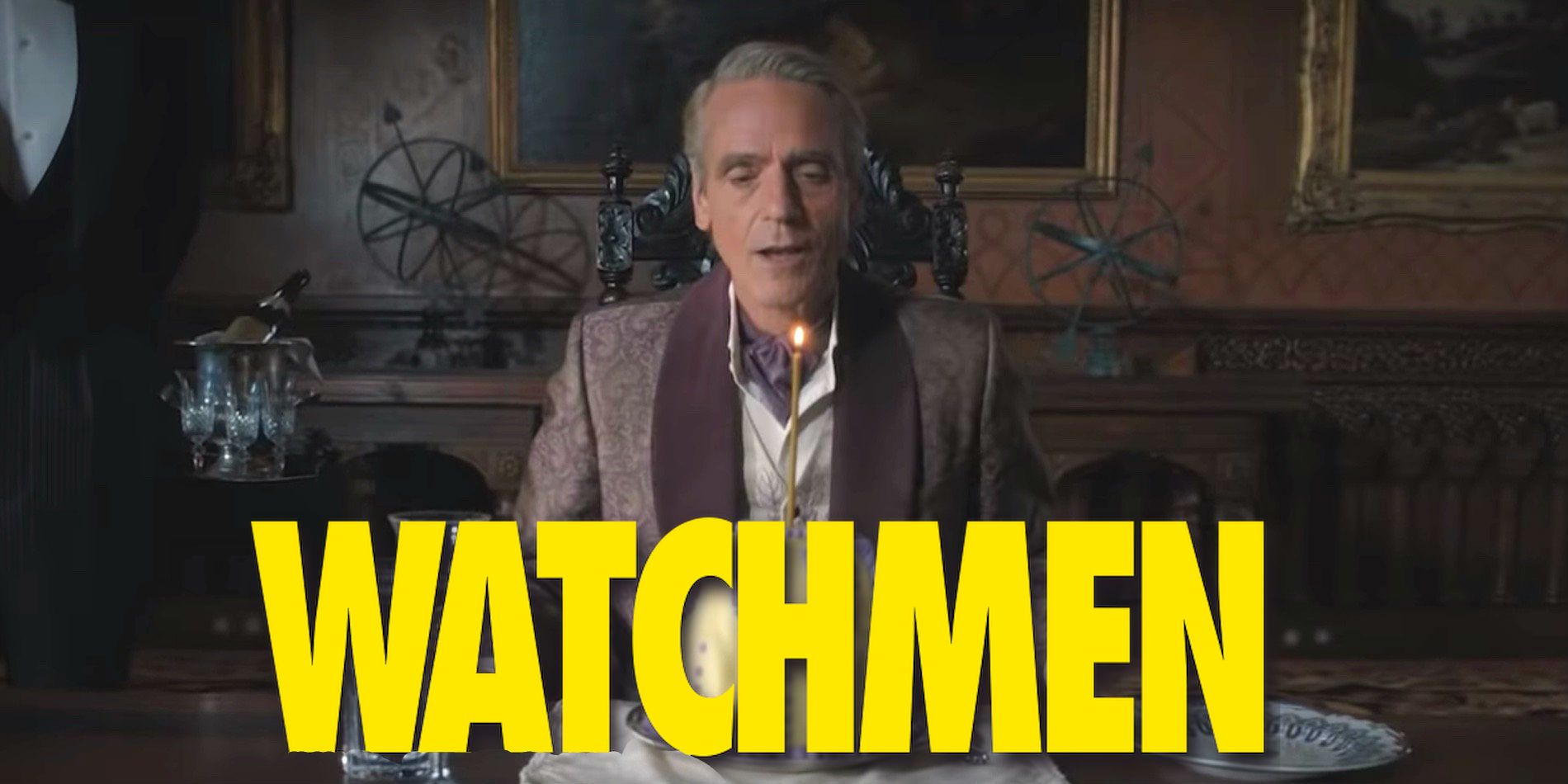 Jeremy Irons as Adrian Veidt Ozymandias in Watchmen